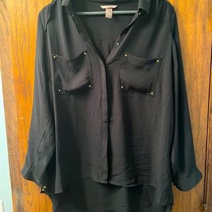 H&M Black Tunic - Size 18